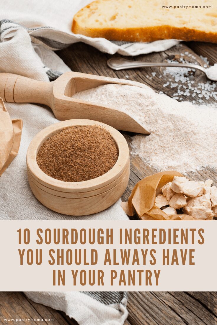 10 sourdough ingredients you should always have in your pantry