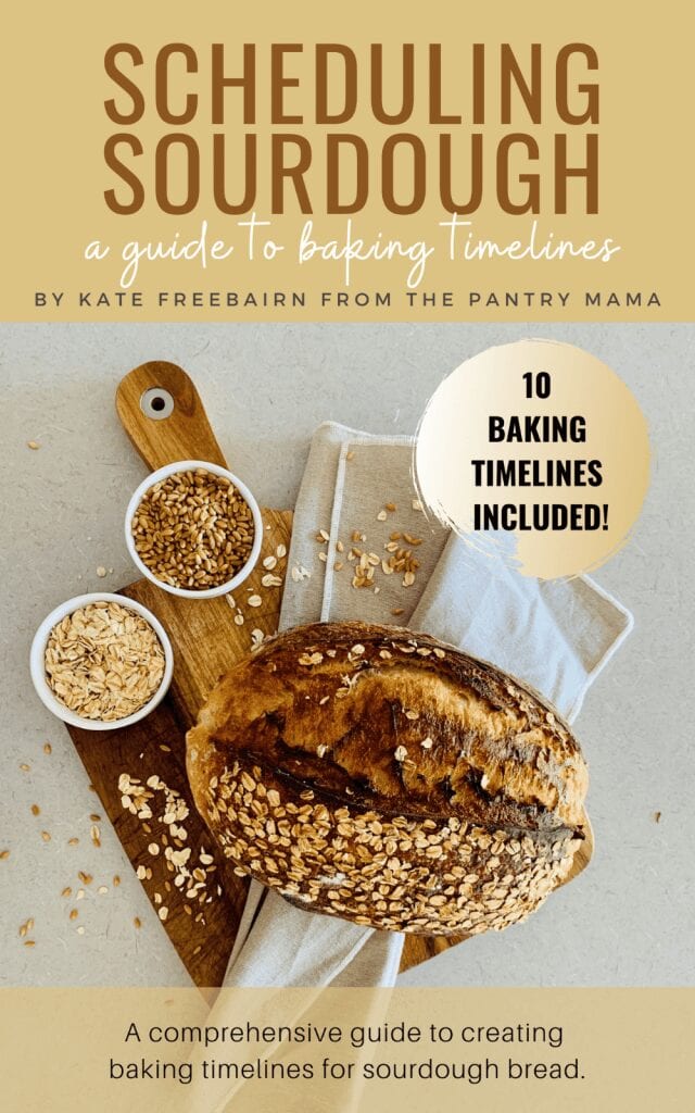 Baking timelines for sourdough bread