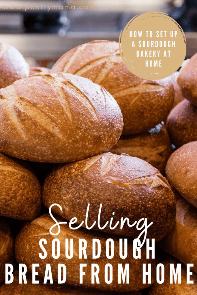 Selling sourdough bread from home - setting up a micro bakery