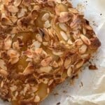 Sourdough Apple Cake can be made with sourdough discard or active starter