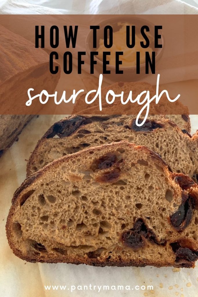 HOW TO ADD COFFEE TO SOURDOUGH BREAD - PINTEREST GRAPHIC