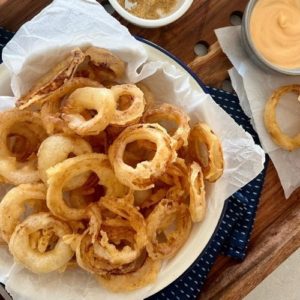 Sourdough Onion Rings - Recipe Feature Image