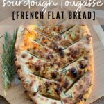 Sourdough Fougasse Recipe - Pinterest Image