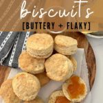 Sourdough Biscuits - Pinterest Image