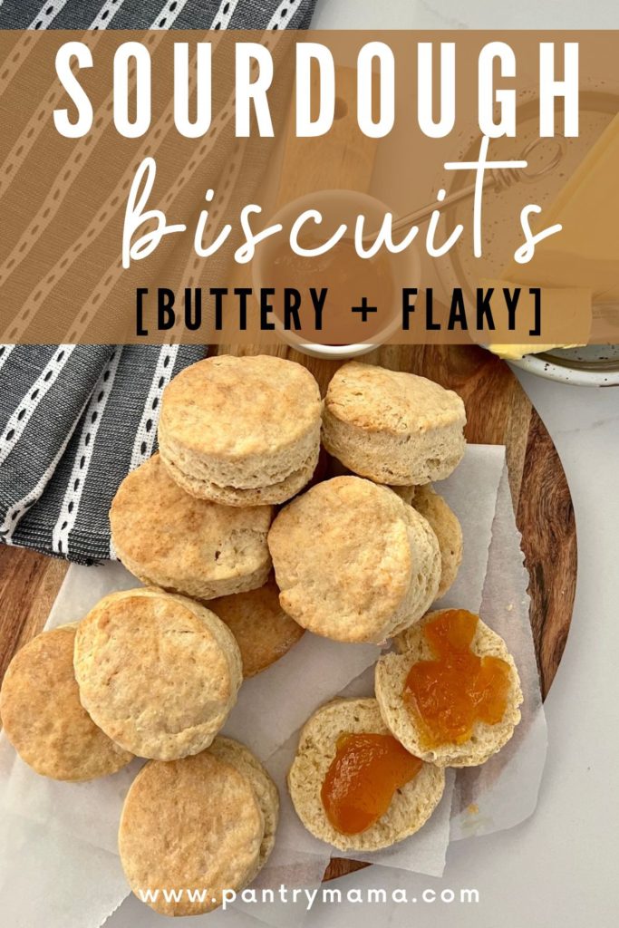 Sourdough Biscuits - Pinterest Image