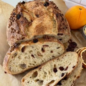 Orange Cranberry Sourdough Bread - Recipe Feature Image